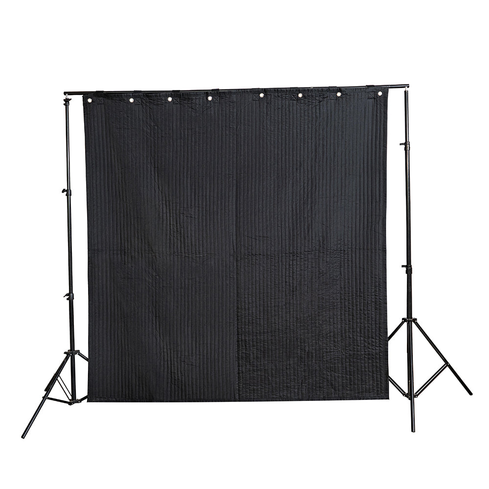 NoiseNinja Acoustic blanket with verlcro & grommet / absorbing reverb Sound blanket for singers, podcast, voiceover and rap artists