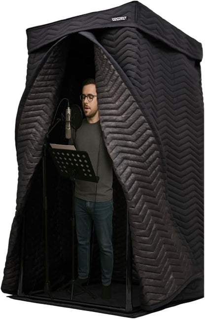 XL Portable Vocal Booth for Recording, Home Studio Booth for Voiceover