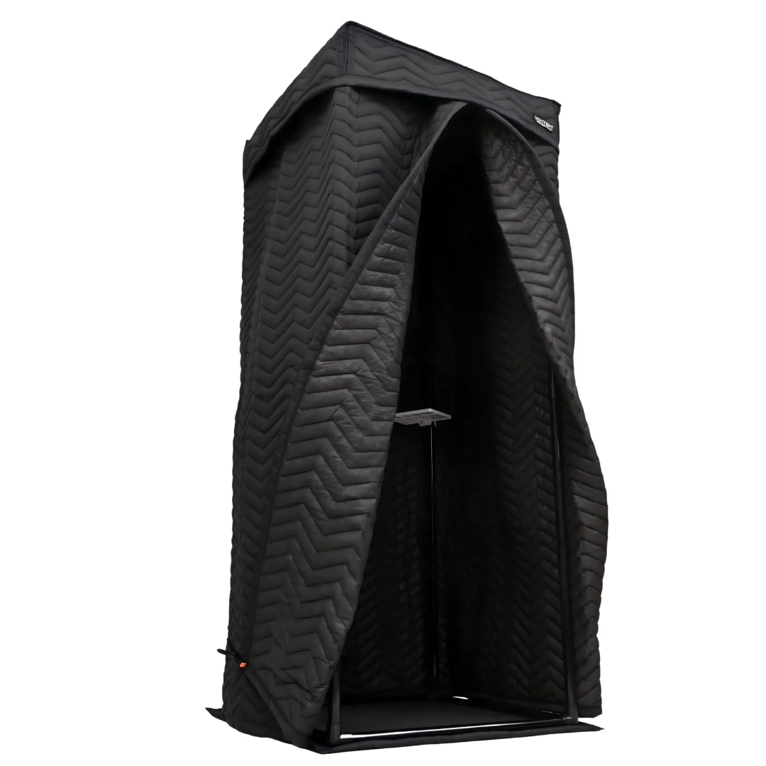 XL Portable Vocal Booth for Recording, Home Studio Booth for Voiceover