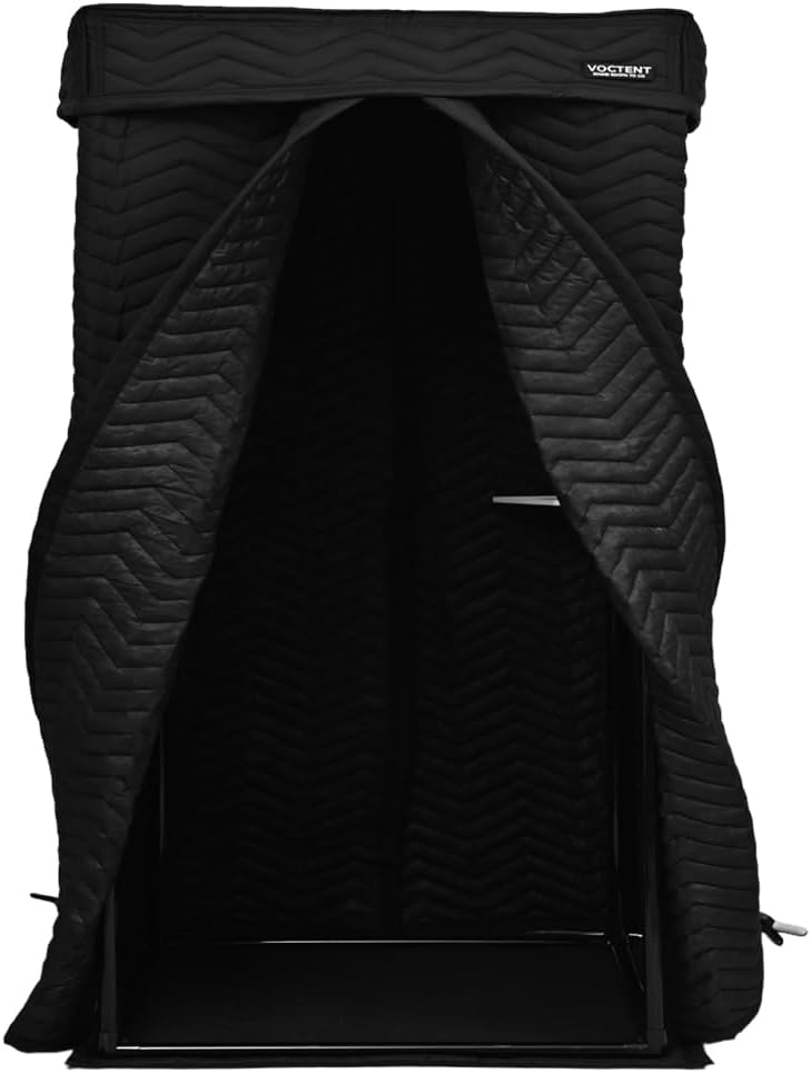XL Portable Vocal Booth for Recording, Home Studio Booth for Voiceover