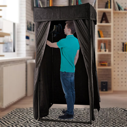 Portable Vocal Booth for PodCast / Singer / Rap Artist / Acoustic VoiceOver Box - Audio Tent 102