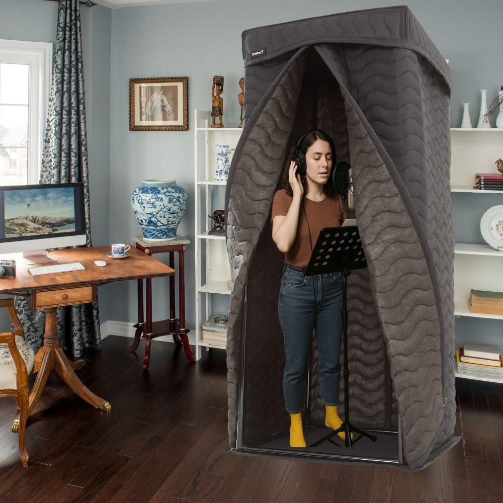 Portable Recording Booth, Vocal Booth for Home Studio & Voiceover