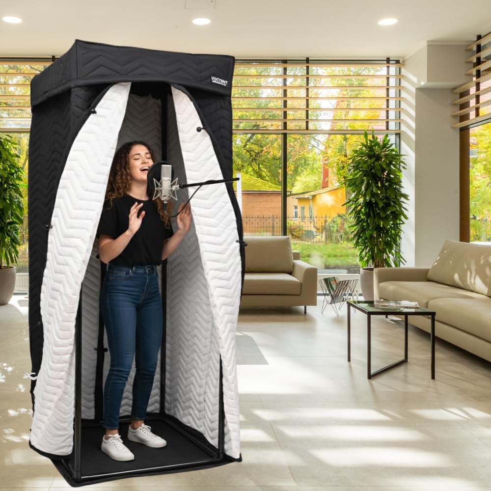 Portable Recording Booth for Home Studio, Vocal Booth for Voiceover