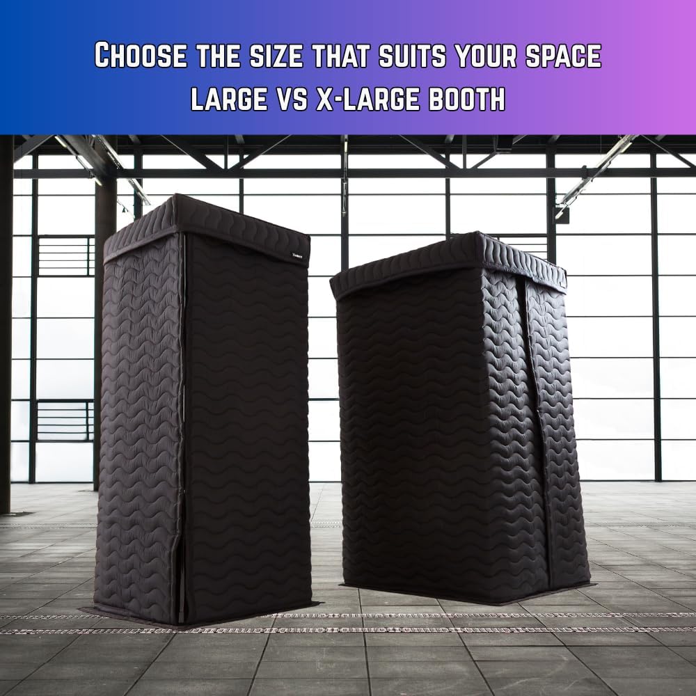Portable Recording Booth, Vocal Booth for Home Studio & Voiceover