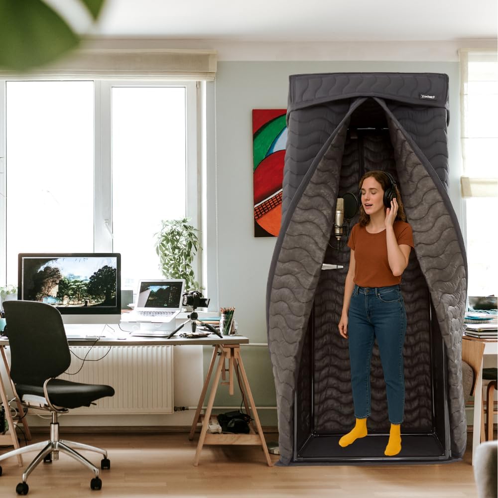 Portable Recording Booth, Vocal Booth for Home Studio & Voiceover