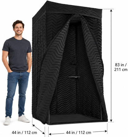 Portable Vocal Booth for Recording, Sound Booth for Home Studio