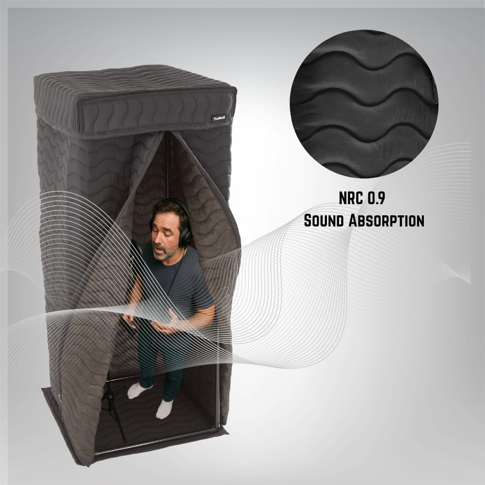 Portable Recording Booth, Vocal Booth for Home Studio & Voiceover