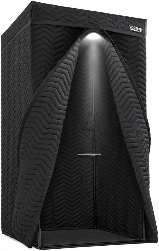 Portable Vocal Booth for Recording, Sound Booth for Home Studio