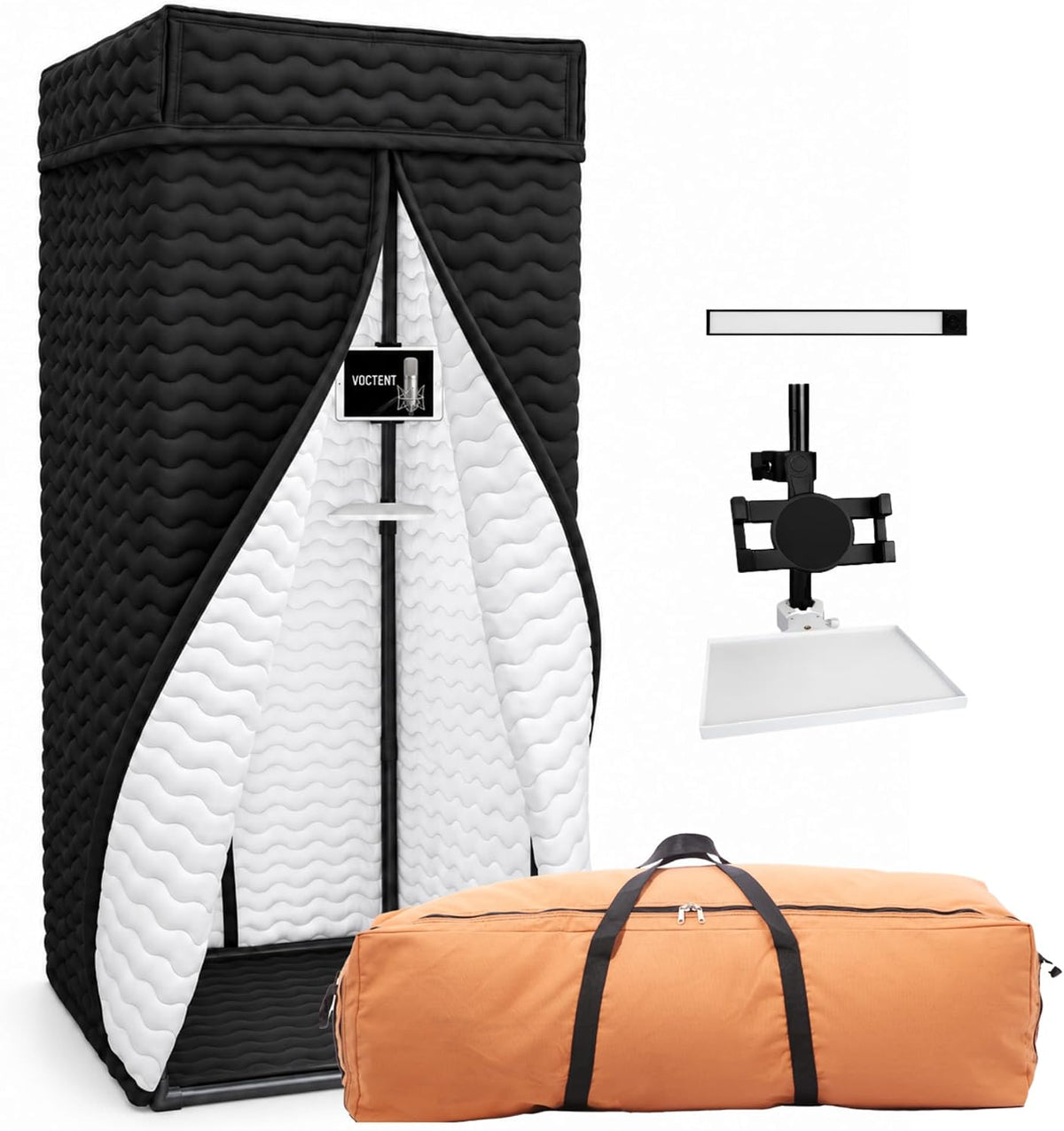 Portable Vocal Booth for Recording, Sound Booth for Home Studio