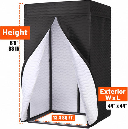Portable Vocal Booth for Recording, Sound Booth for Home Studio