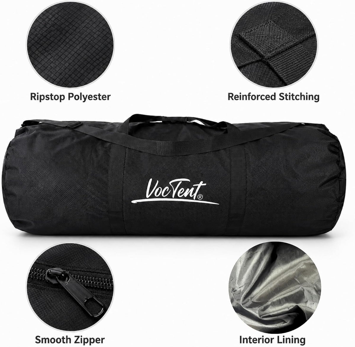 Extra Large Duffle Bag, 195L, XL Heavy Duty Travel Bag